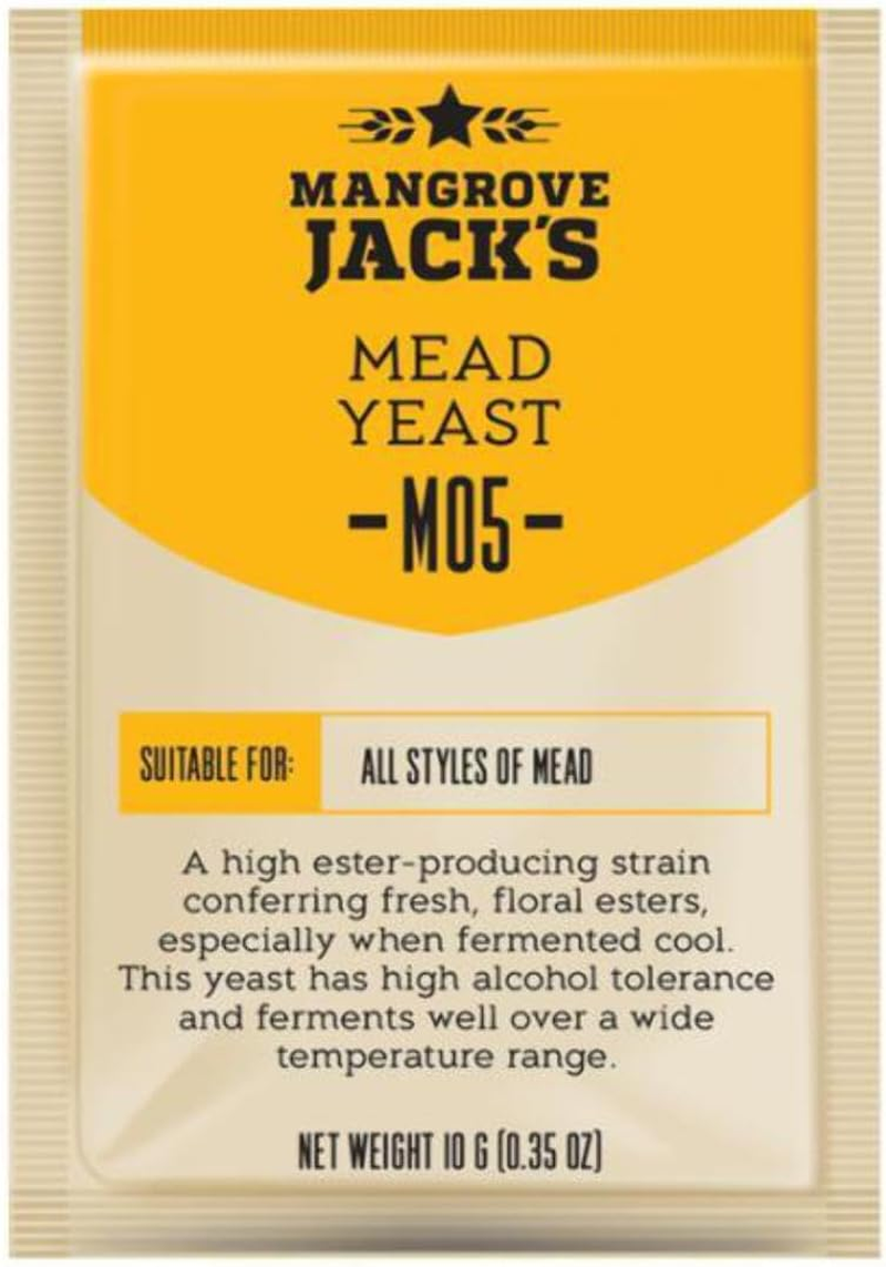 Mangrove Jacks Craft Series Yeast Mead M05 (10G)