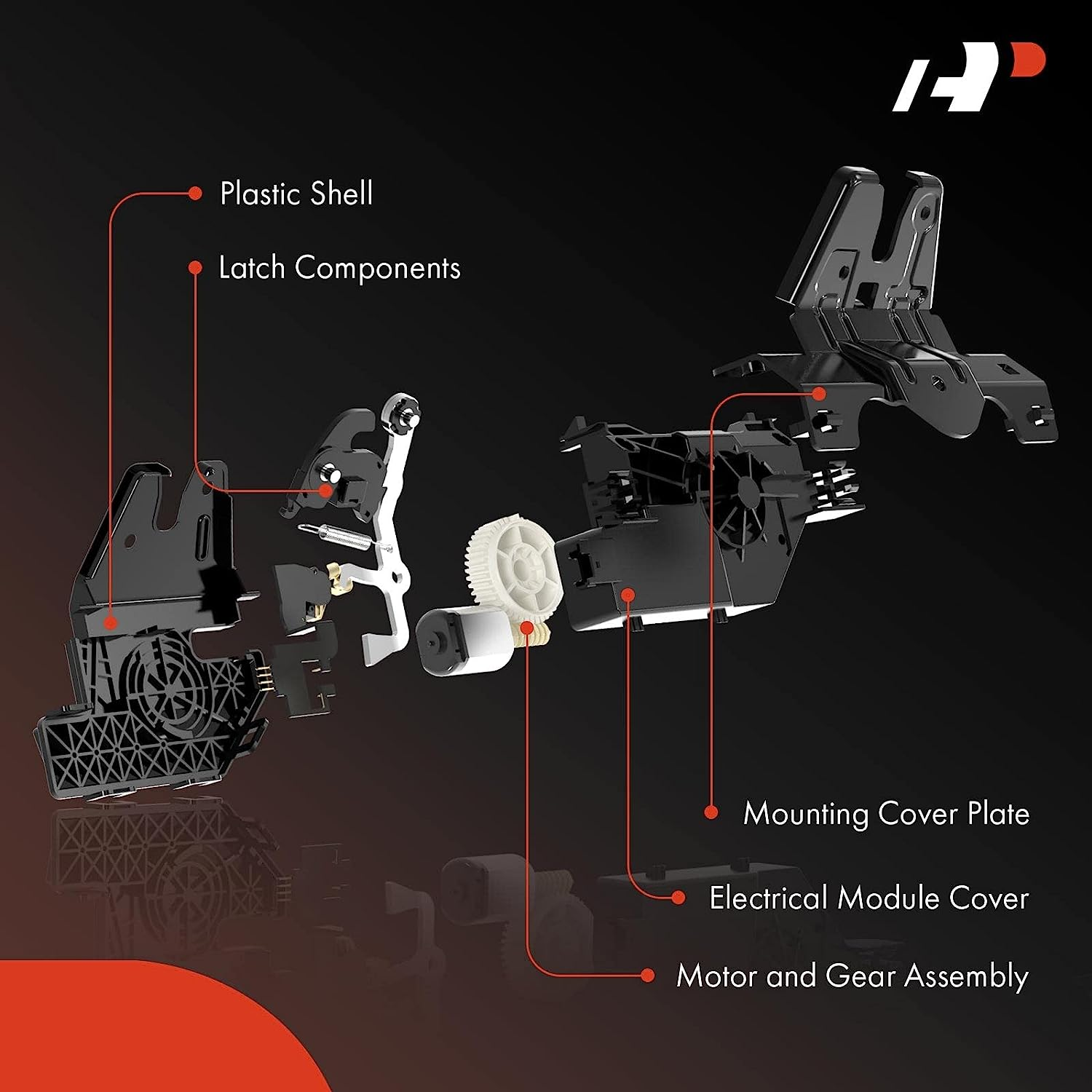 A-Premium Rear Hatch Tailgate Door Lock Actuator for Mercedes Benz X164 W164 W251 GL320 GL350 GL450 GL550 ML350 ML500 R320 R350 R500 R63 AMG image number 6