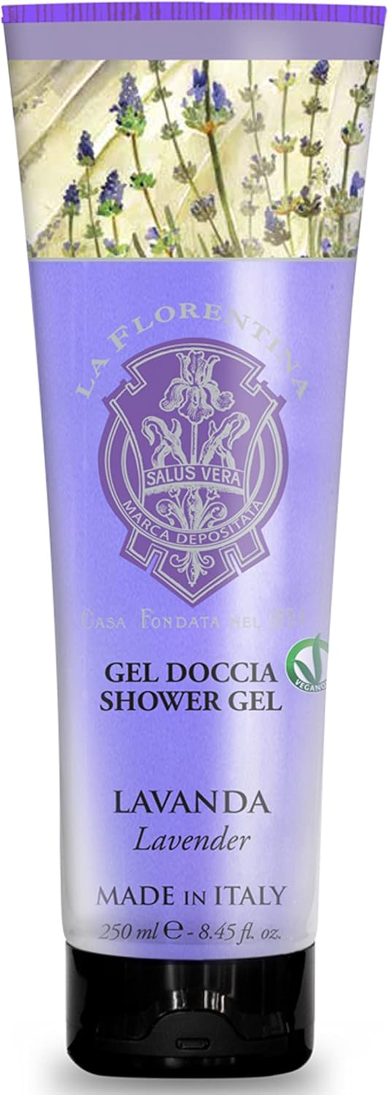 La Florentina Lavender Shower Gel Tube, 250 Ml