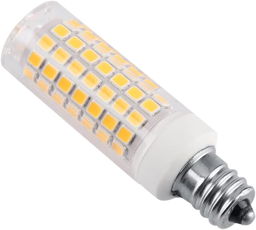 Haofy LED Corn Bulb 6W E12 Base 360&deg; Beam Angle Corn Light 88 SMD LED 630LM for Cabinet Shelf Lighting for Indoor Home Office Decorative Accent Fixtures (E12)