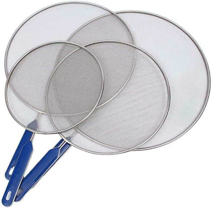 33Cm anti Splatter Guard Oil Net Splash Cover Pan Screen Kitchen Cooking Frying image number 3