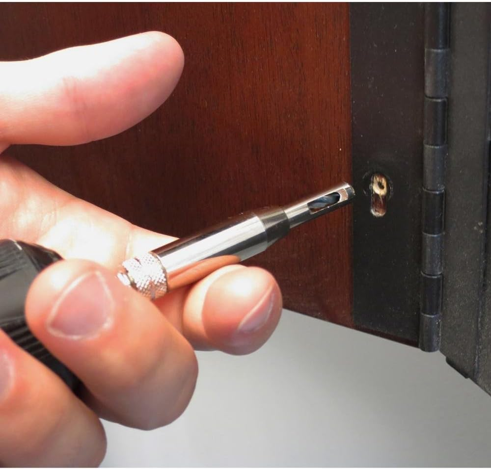 General Tools 290ST Self Centering Hinge Drill Bit Set, 2-Piece, Metal, 7/64&rdquo;, 9/64&rdquo; image number 1