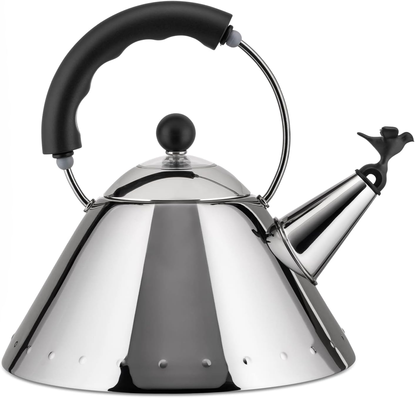 Alessi 9093 Michael Graves Kettle, Black