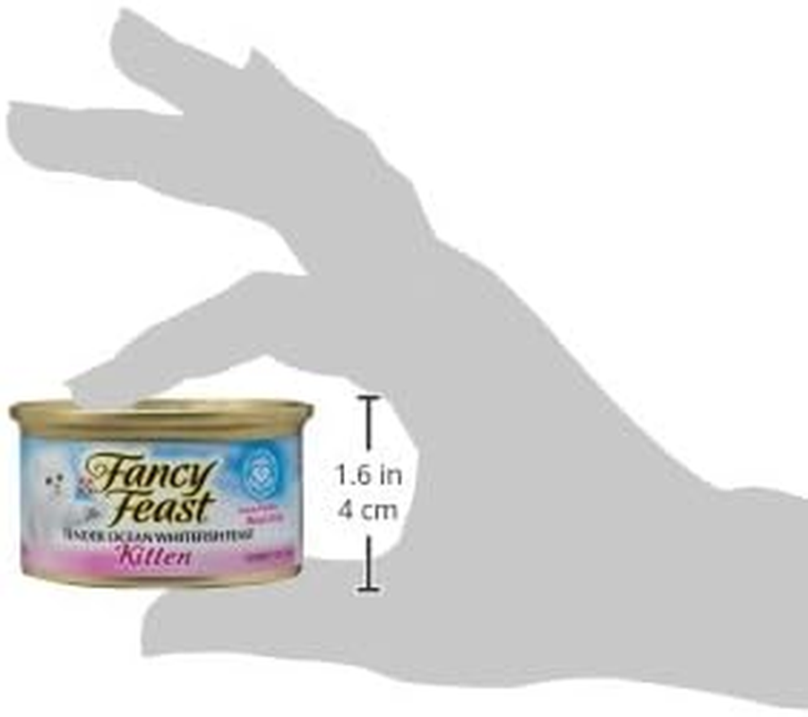 Fancy Feast Classic Ocean Whitefish Tuna Feast Wet Cat Food, 85 G (Pack of 24) image number 4