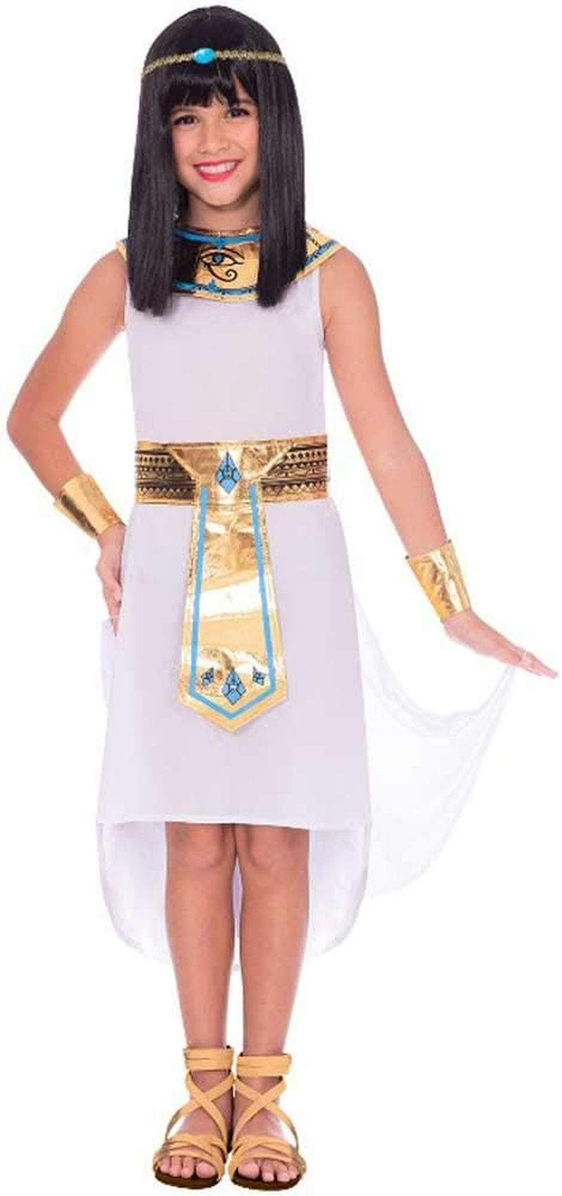 Amscan Girl'S Egyptian Fancy Dress Costume, Size