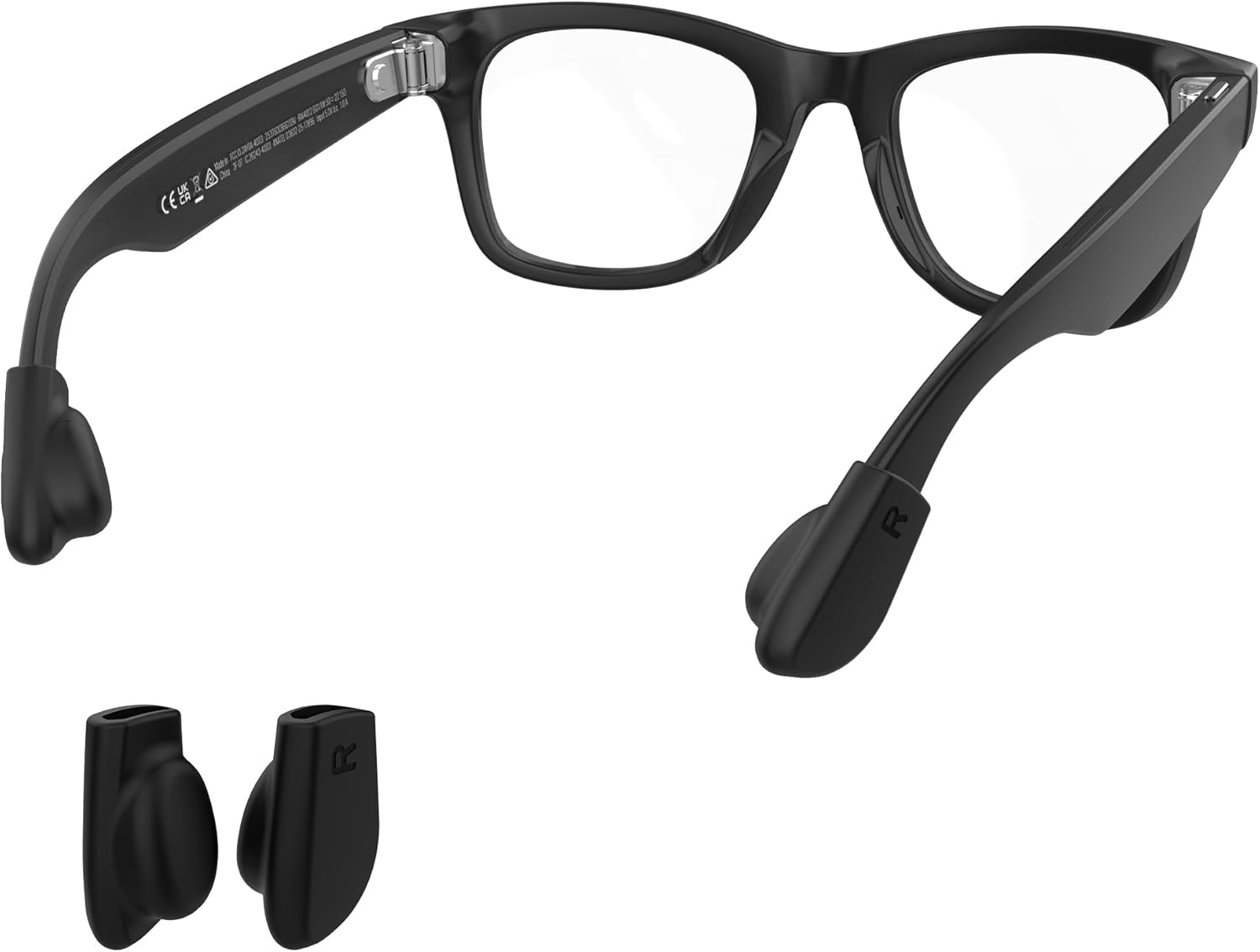 Rcstyle Hibloks Eyeglass Ear Grip for Ray-Ban Meta Wayfarer/Skyler/Headliner Gen 2 Smart Glasses Accessories (2 Pairs) image number 5