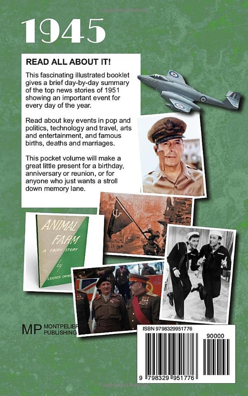 Events of 1945: Birthday Gift Book with News for Every Day of the Year image number 1