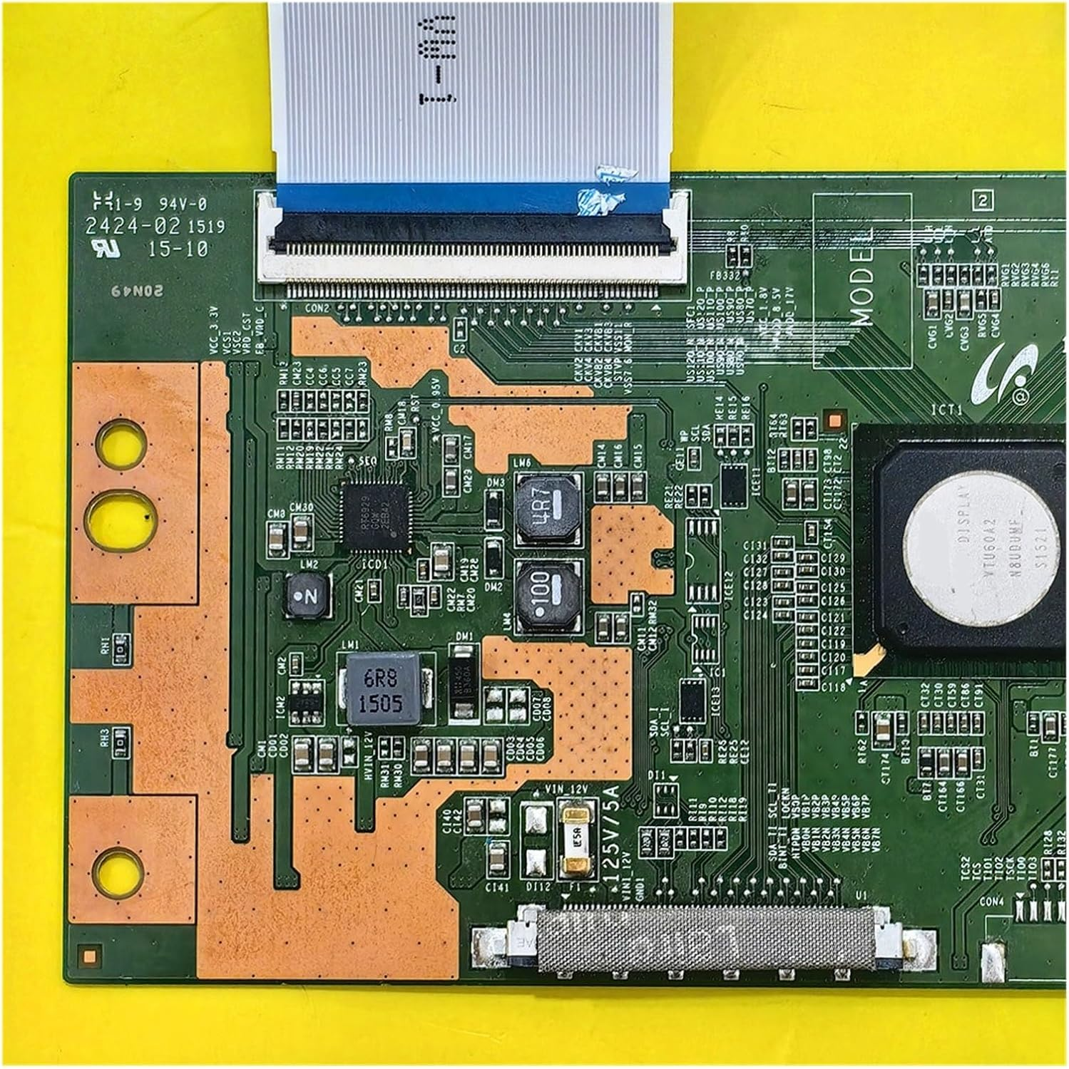 15Y-S55FU11APCMTA3V0.1 T-CON Logic Board Lj94-33856C，Compatible for Sony 55Inch TV KD-55X8000C KD-55X8005C Replacement Accessories image number 2
