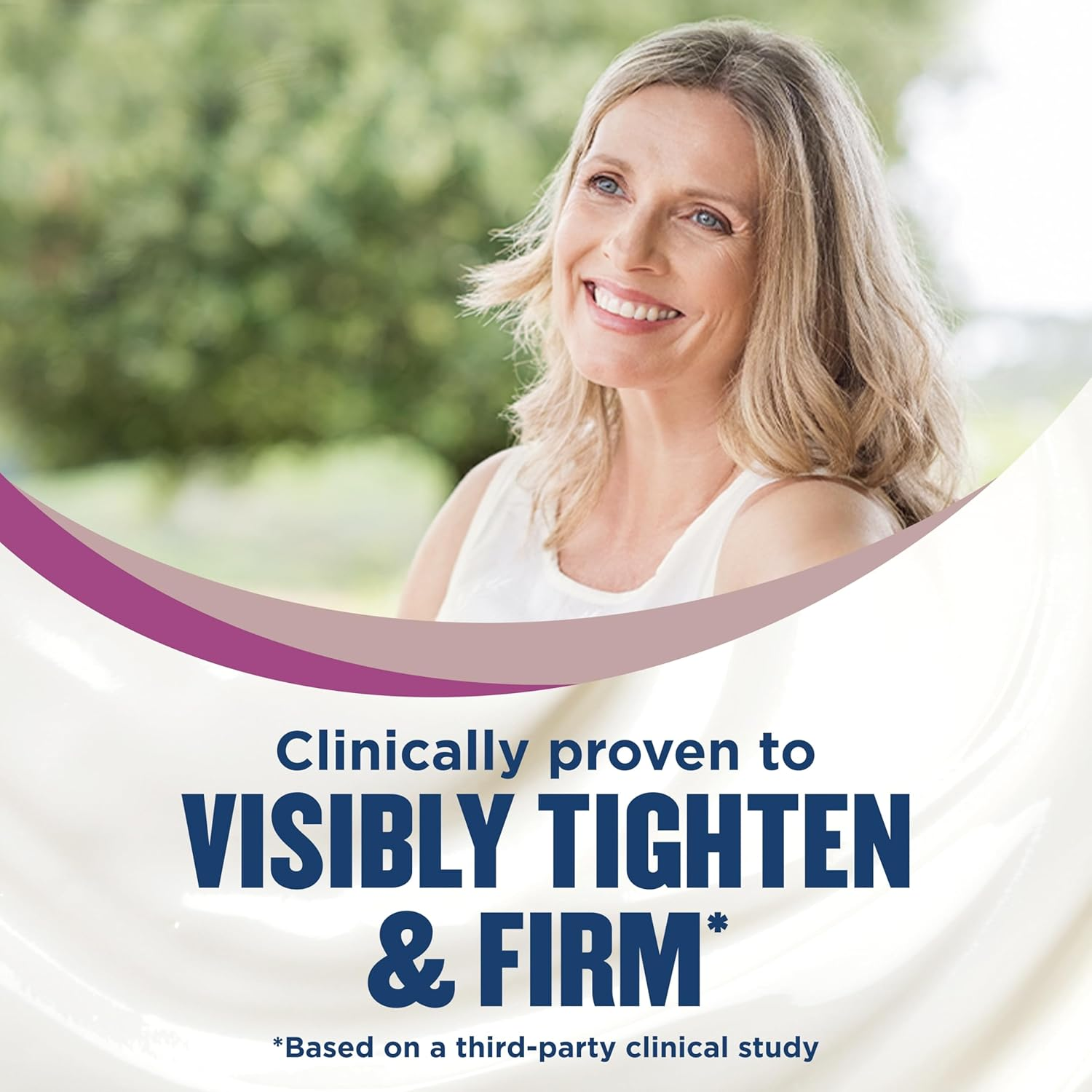 Gold Bond Age Renew Tight & Firm Body & Face Lotion with Proteins & Lipids, Skin Firming Lotion for Aging, Dry Skin, 8 Oz. image number 1