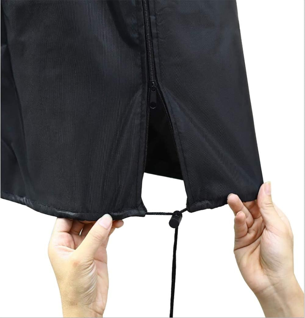 Patio Heater Covers 210D Oxford Fabric Waterproof Windproof Dustproof Cover with Zipper,Mayhour Anti-Uv Black Outdoor Stand up round Heater Radiator Covers for Garden Courtyard Furniture Protector (89X33X 19 Inch/226X85X48Cm) image number 4