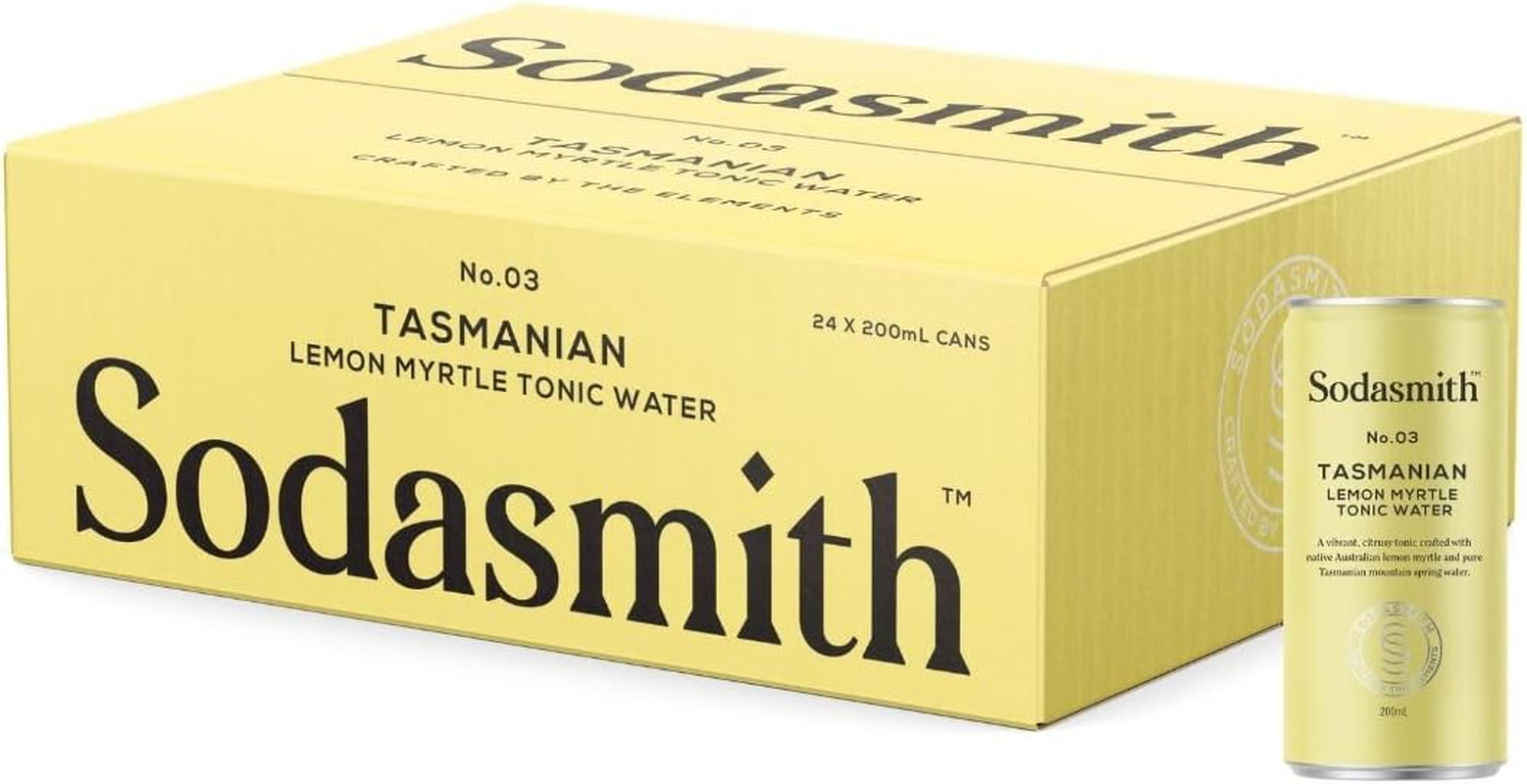 Sodasmith No 03 Lemon Myrtle Tonic Water 200Ml (Case of 24) image number 2