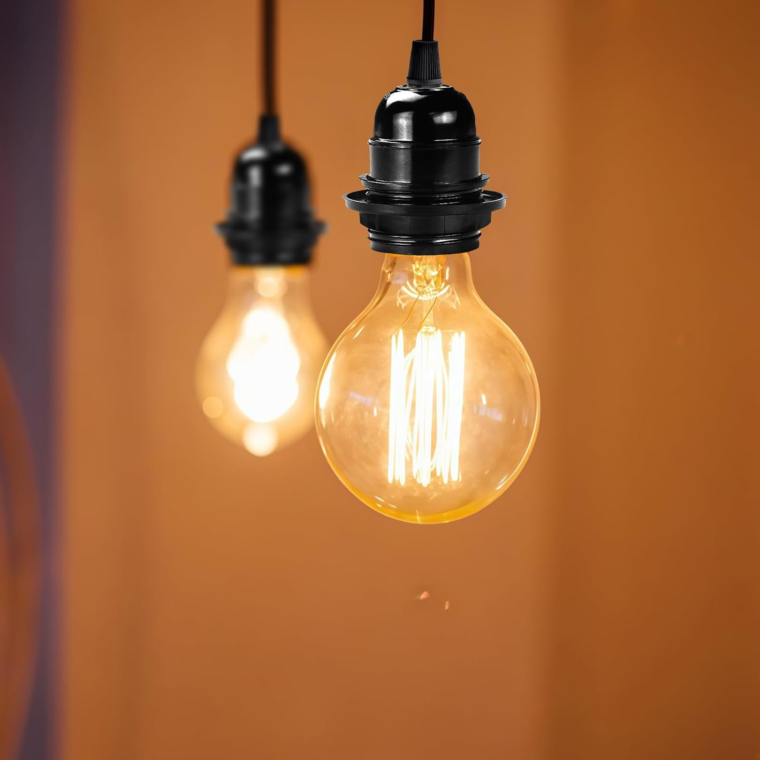 16 X E27 250 V 4 a Plastic Bakelite E27 Bulb Holder for Ceiling Lamp, Table Lamp, Floor Lamp, Chandelier, Black image number 6