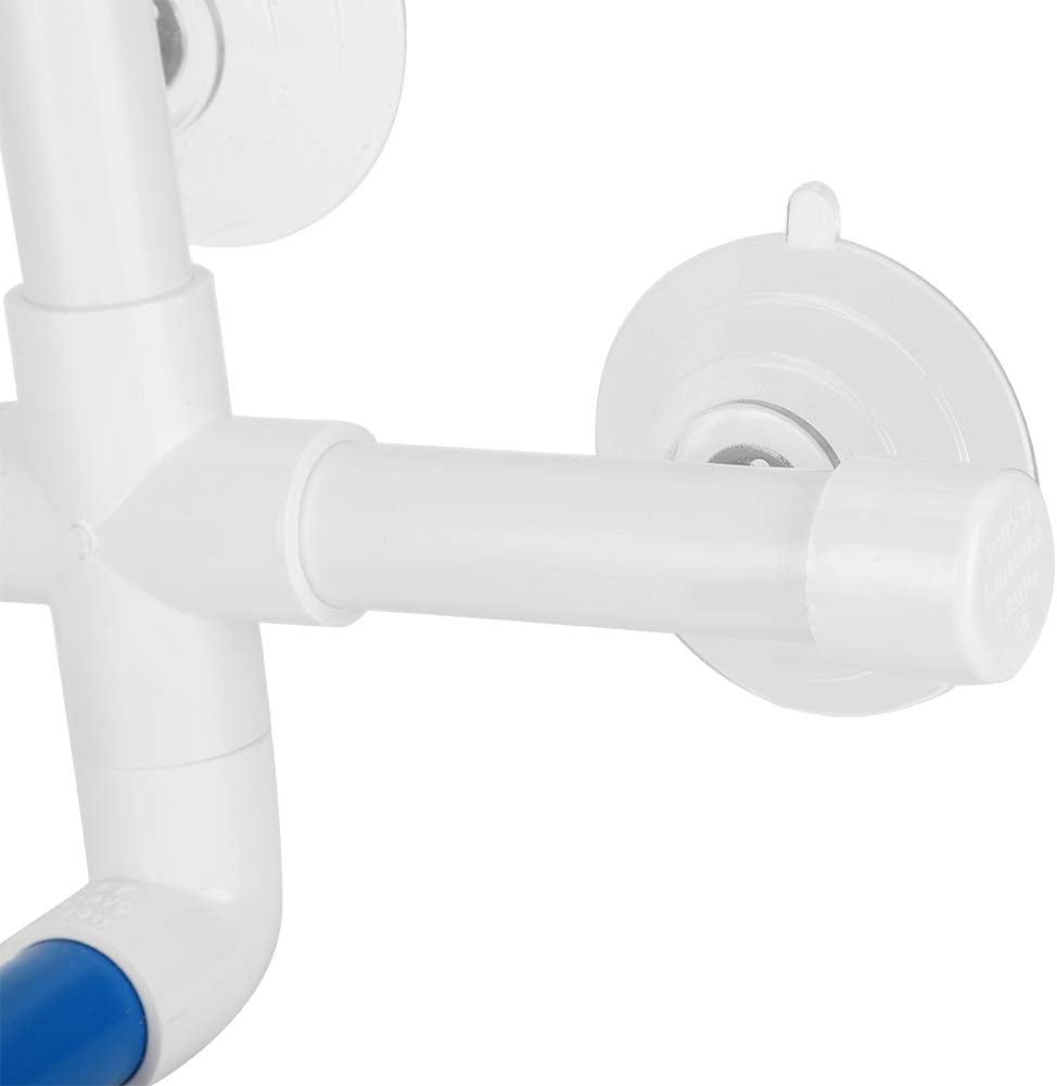 Pet Bath Perches Standing Platform Bird Shower Perches Plastic Pipe Stand Toy for Macaw Cockatoo African Greys Budgies Parakeet image number 5