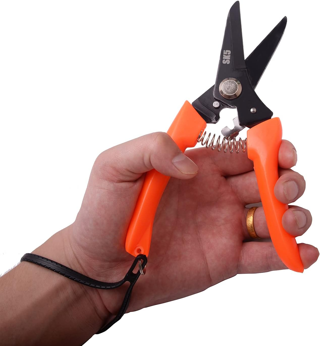 LONG RIVER Hoof Trimming Shears (2 Pcs) - Goat Hoof Trimmer Foot Rot Trimming Shears Nail Trimmer for Goats Sheep Pig,Floral Trimming Shears for Garden image number 6