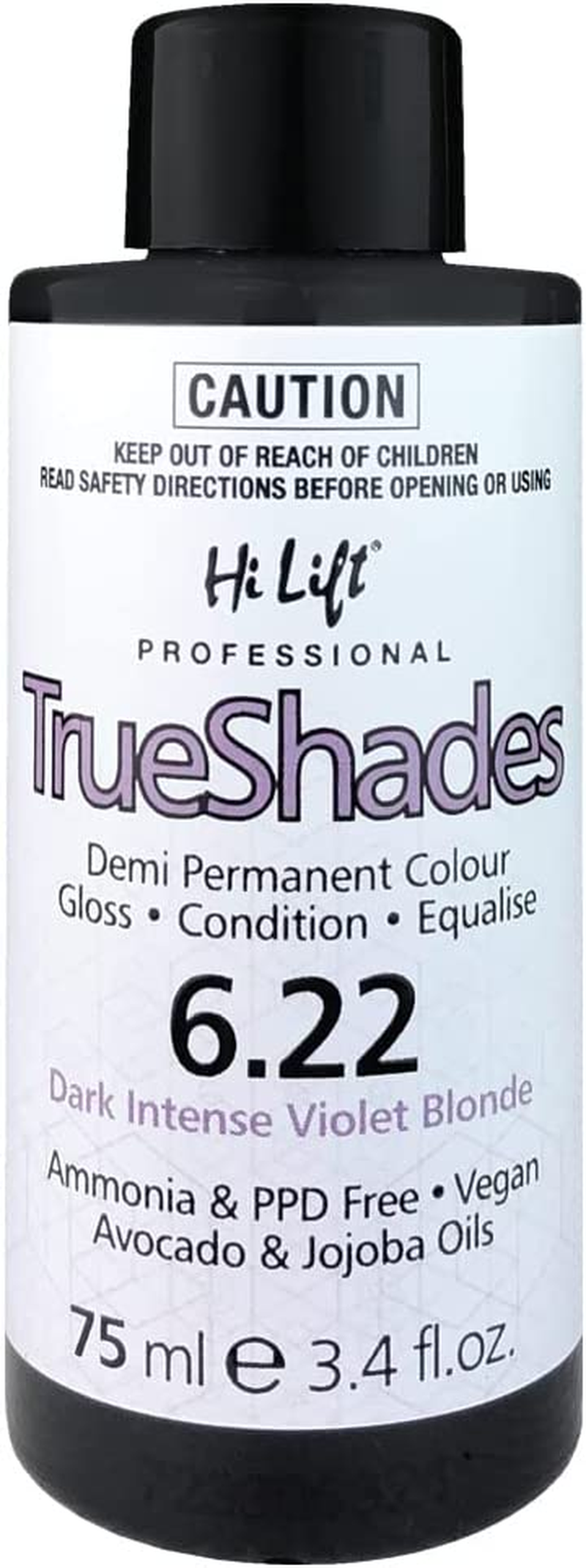 Hi Lift Trueshades Demi Permanent Hair Colour, 75 Ml, Dark Intense Violet Blonde