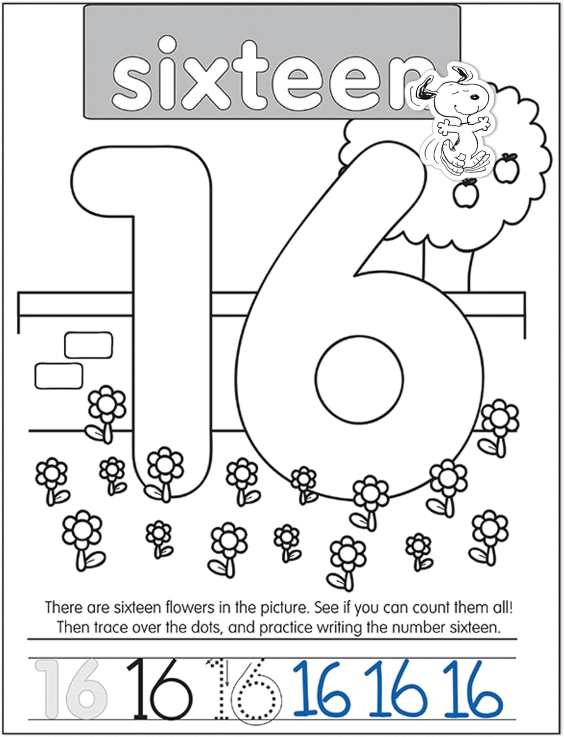 Eureka Peanuts Snoopy Extra Large Stickers for Kids and Teachers, Multicolor, 36 Pieces image number 1