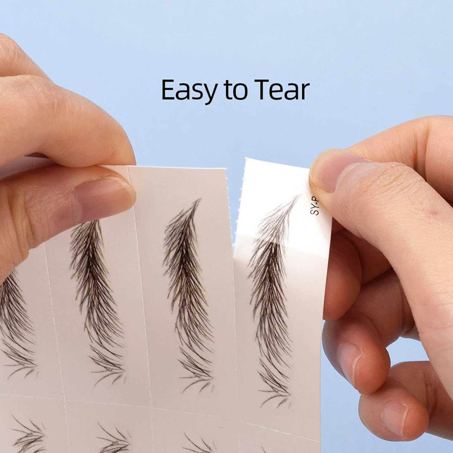 Tattoo Eyebrow Stickers Waterproof Permanent Eyebrow 3D Imitation Eyebrow Tattoos 3D Hair-Like Authentic Eyebrows Waterproof Long Lasting for Woman & Man Makeup Tool VCXN image number 5