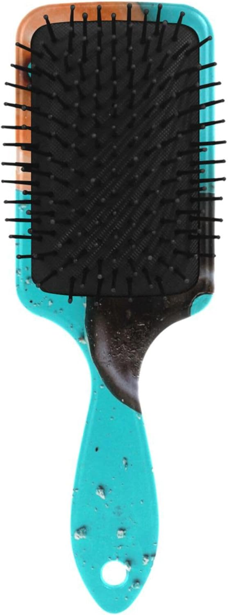Air Cushion Comb Cookie and Donut Paddle Brushes Plastic Detangling Brushes for Thick Hair Conditioning Hair Texture