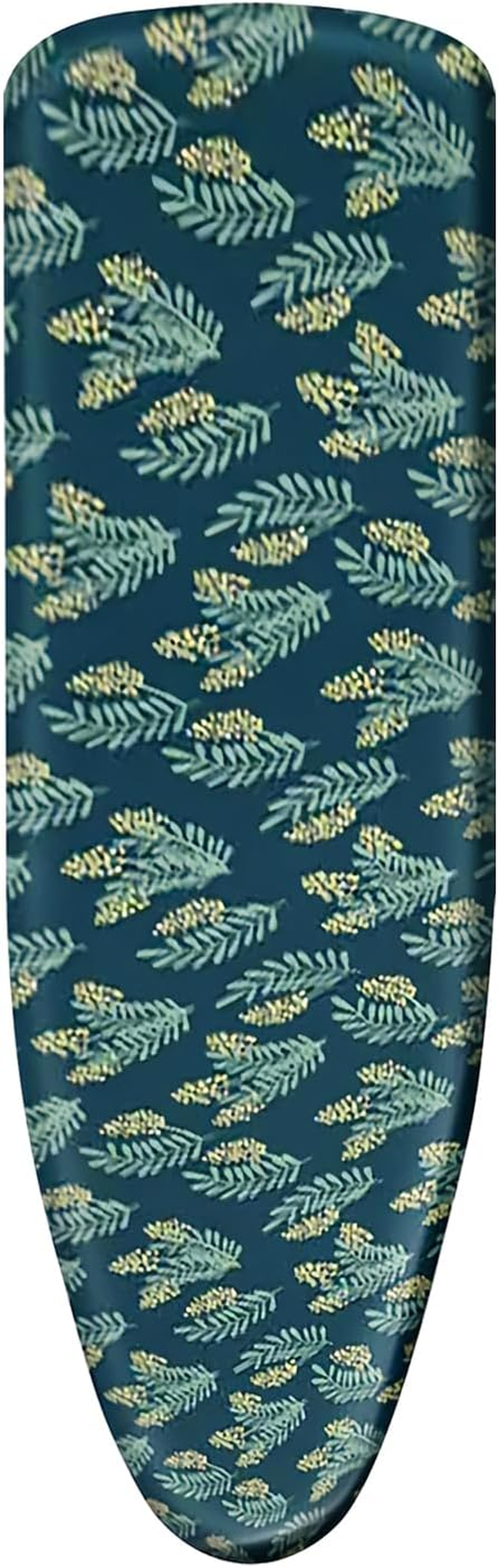 Clevinger Ironing Board Cover and Pad, Standard Table Top Ironing Board Cover with Elastic Edge, Scorch and Stain-Resistant Cotton Ironing Board Covers with Thick Padding - Metallic Grey image number 5