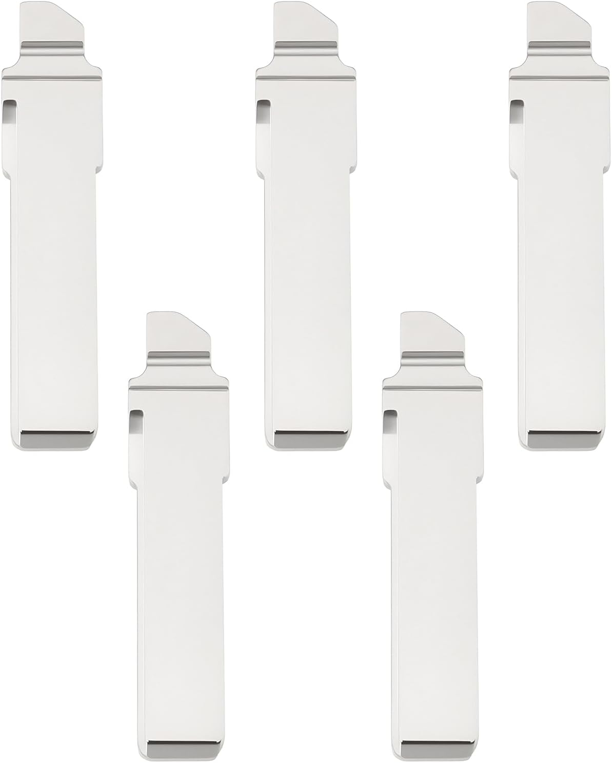 Ecsing 5Pcs HU66T Car Key Blade Compatible with VW Golf MK7 2012-2018