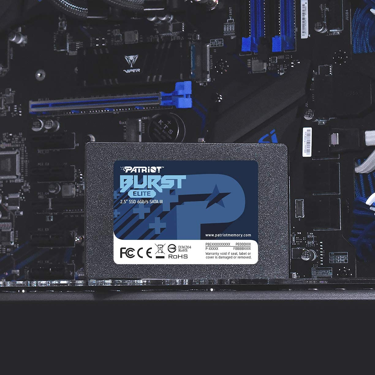 Patriot Burst Elite SATA 3 120GB SSD 2.5" Solid State Drive image number 4