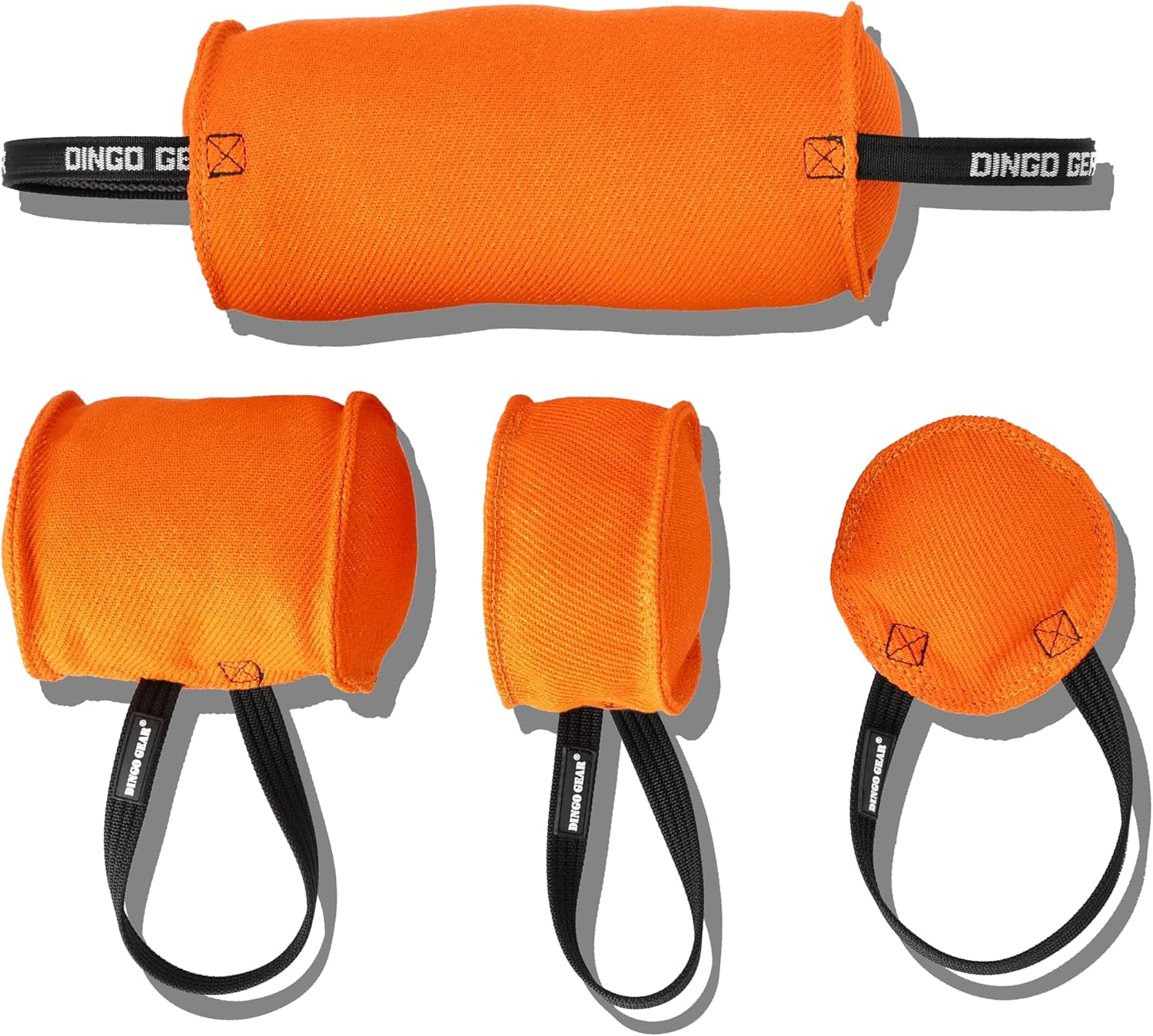 Dingo Gear Berta Nylcot Bite Tug for the Dog Training K9 Dog Sports IGP Play Tug of War S00097, Blue, 0.45 Kg image number 4