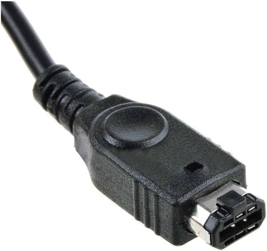 2Pcs GBA Link Cable, 2 Player Link Cable Connect Cord GBA Connection Line for Nintendo Gameboy Advance Sp/Gameboy Advance 3.94Ft image number 1