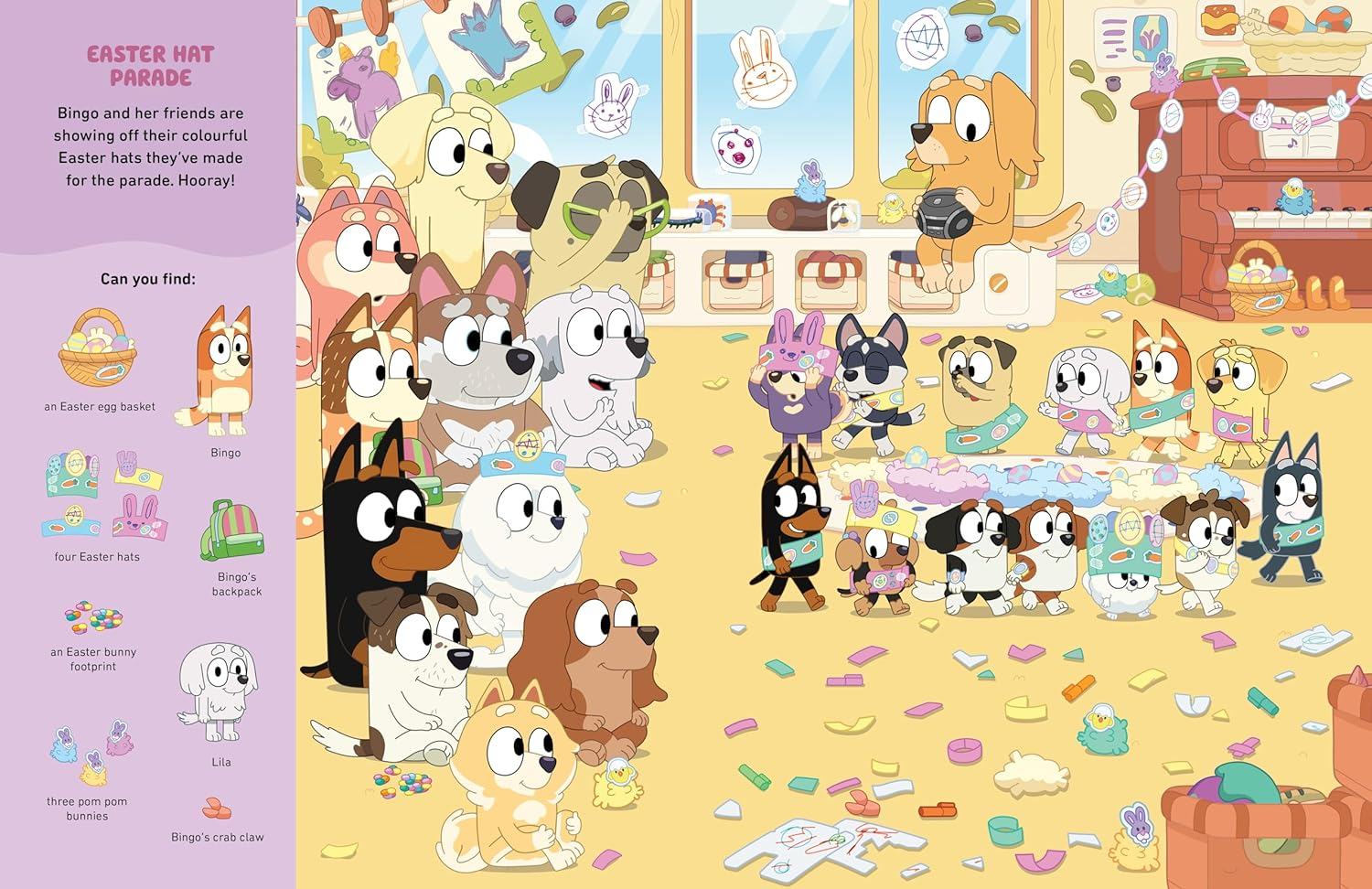 Bluey: Where'S Bluey? at Easter: a Search-And-Find Book image number 1