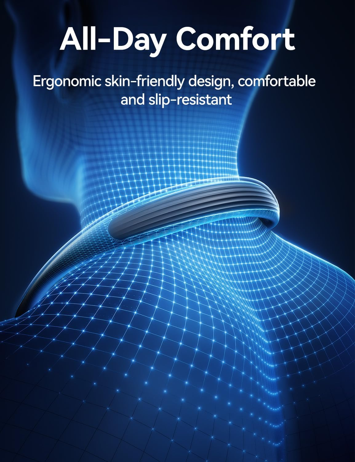 Llano Magnetic Neck Mount with Adjustable Chest Strap for Gopro 13/12/11/10/9, DJI Osmo Action 5/4/3, Insta360 X5/X4/X3/Ace Pro 2, AKASO, Comfortable Air Cushion and Ergonomic Design, POV Vlogging image number 6