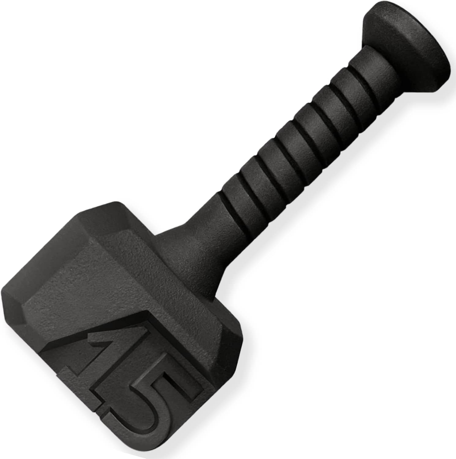 Yes4All Hammer Kettlebells 15, 25, 35 Lbs - Cast Iron Weights anti Slip Powder Coated Handle - Workout Strength Training Gym Equipment, Weightlifting