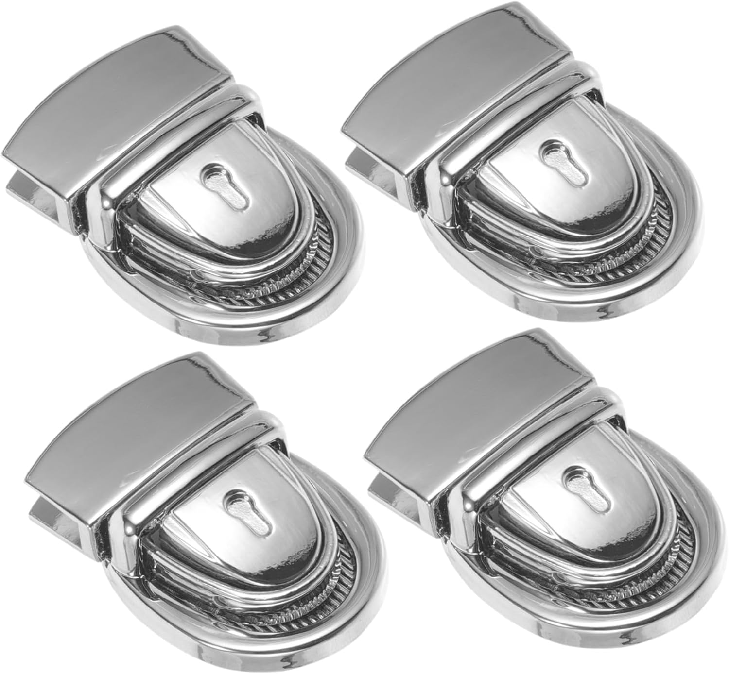 KOCKSHION Bag Lock Press Push Locks for DIY Handbag Making Durable Zinc Alloy Buckles Easy to Install Bag Accessories Gold Color for Craft Projects image number 5