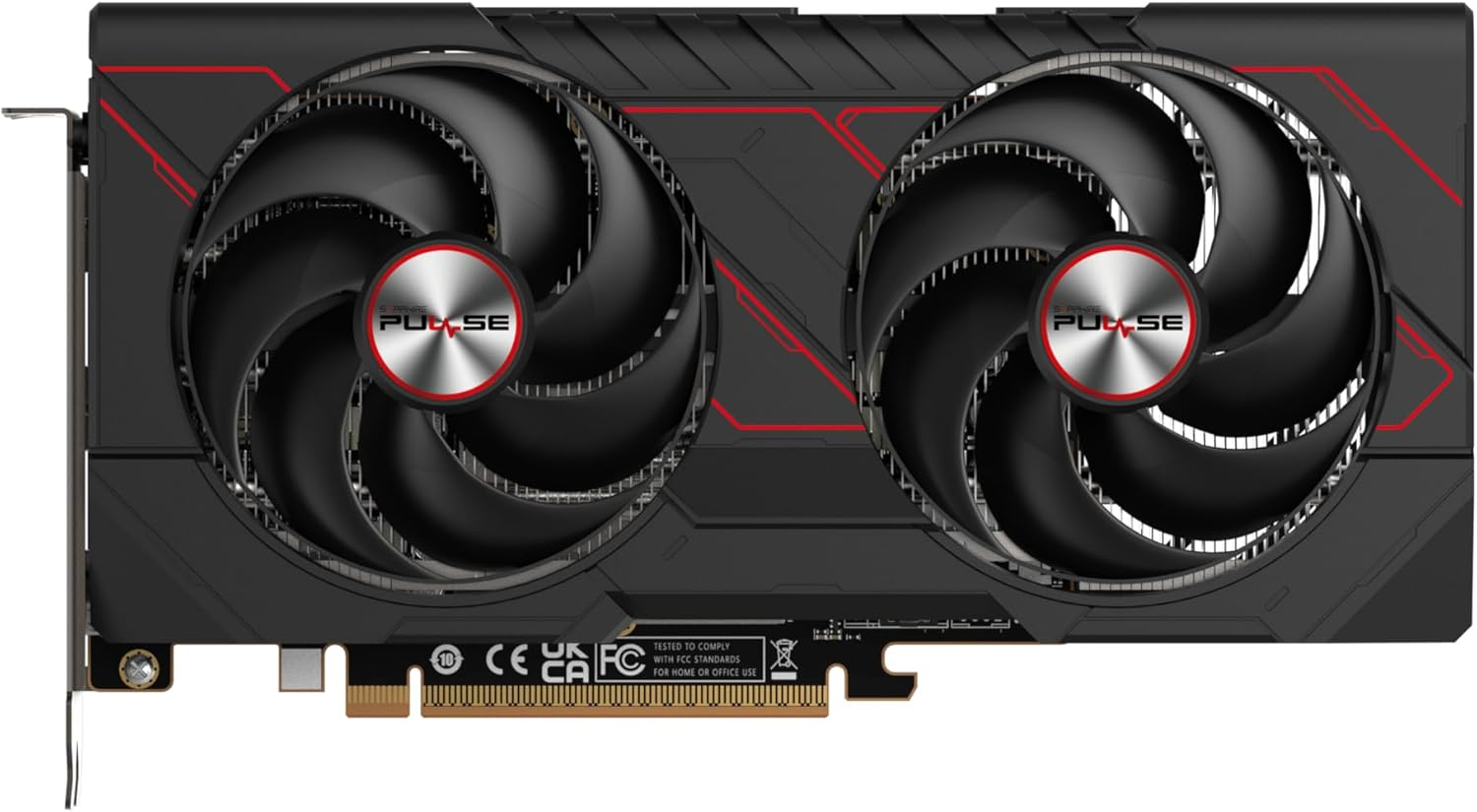 Sapphire 11350-03-20G Pulse AMD Radeon&trade; RX 9060 XT Gaming OC Graphics Card with 16GB GDDR6, AMD RDNA 4 image number 4