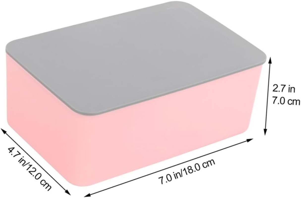 TIDTALEO 2Pcs Portable Wipes Container Wet Tissue Case for Go Use Ample Capacity Wipe Holder Reusable Storage Box for Home Travel and Outdoor Activities image number 2