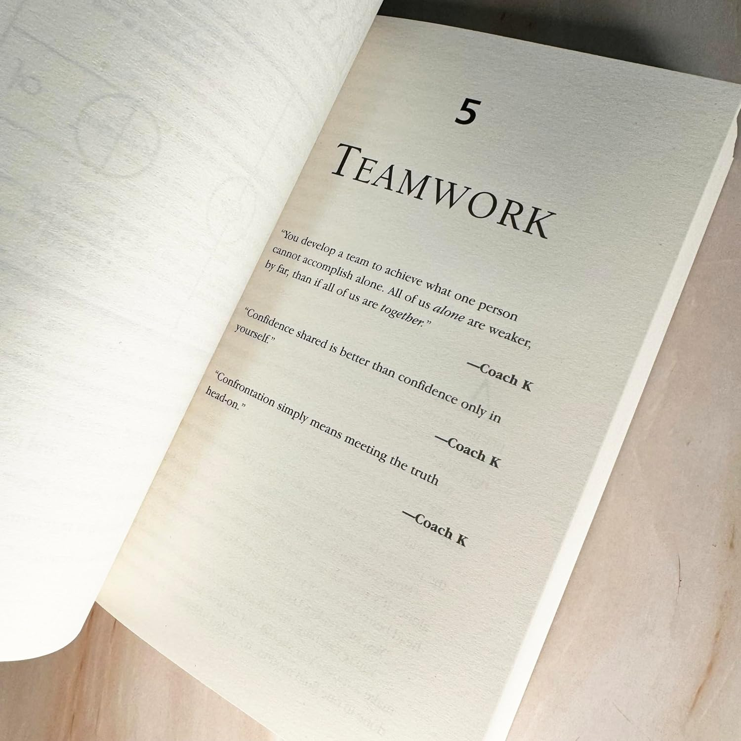 Leading with the Heart: Coach K'S Successful Strategies for Sport, Business and Life image number 3