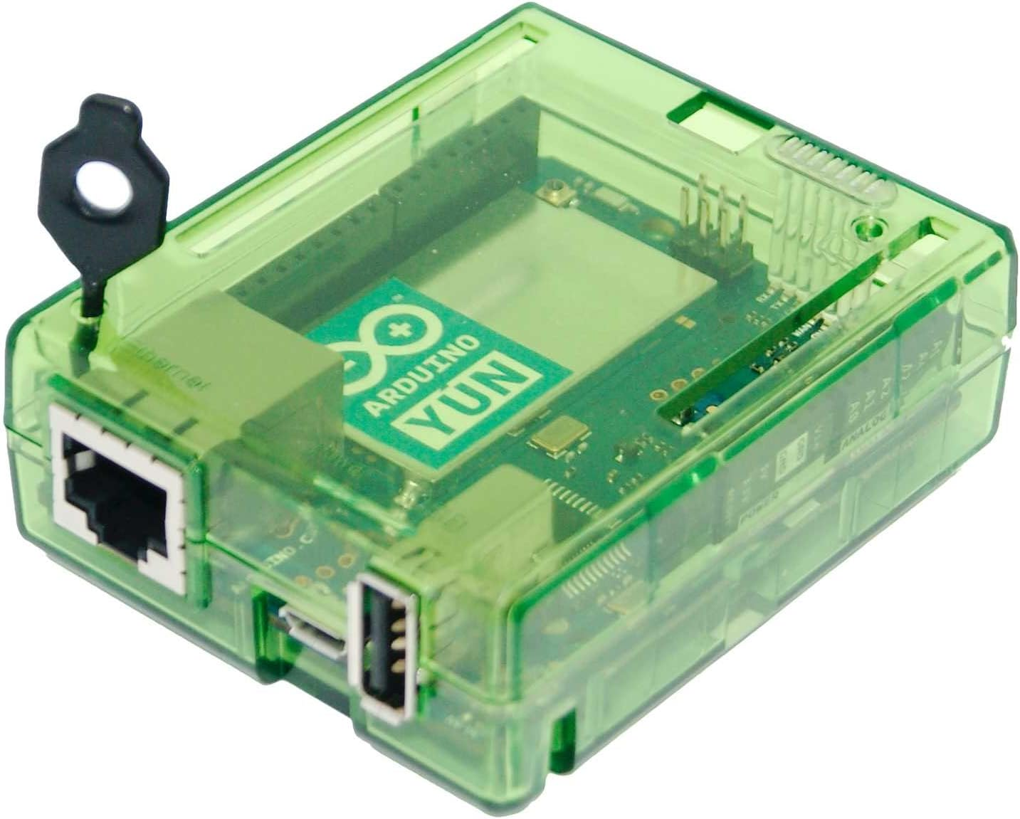 Arduino YUN Case Transparent (Green) image number 5