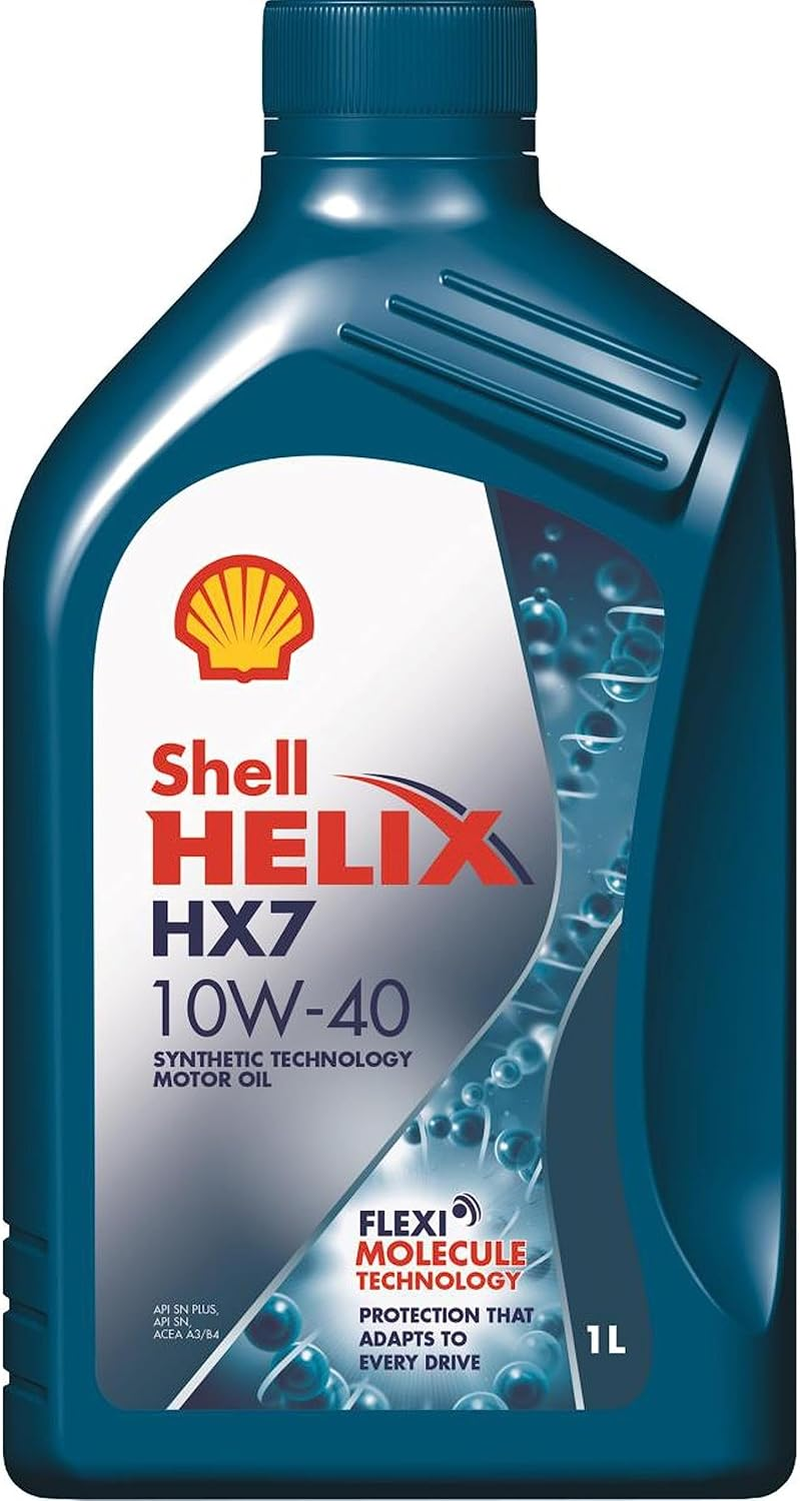 Shell Helix HX7 SN plus 10W-40 Synthetic Technology Motor Oil, 1 Litre (Pack of 12) image number 1
