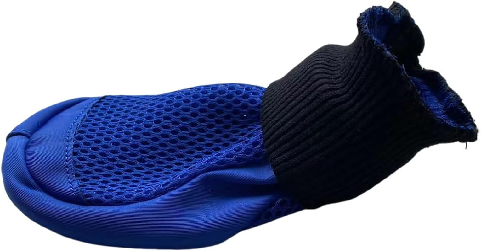 Vibrant Fellow Dog Boots Breathable Protective Set of 4 (X-Large, Blue) image number 2