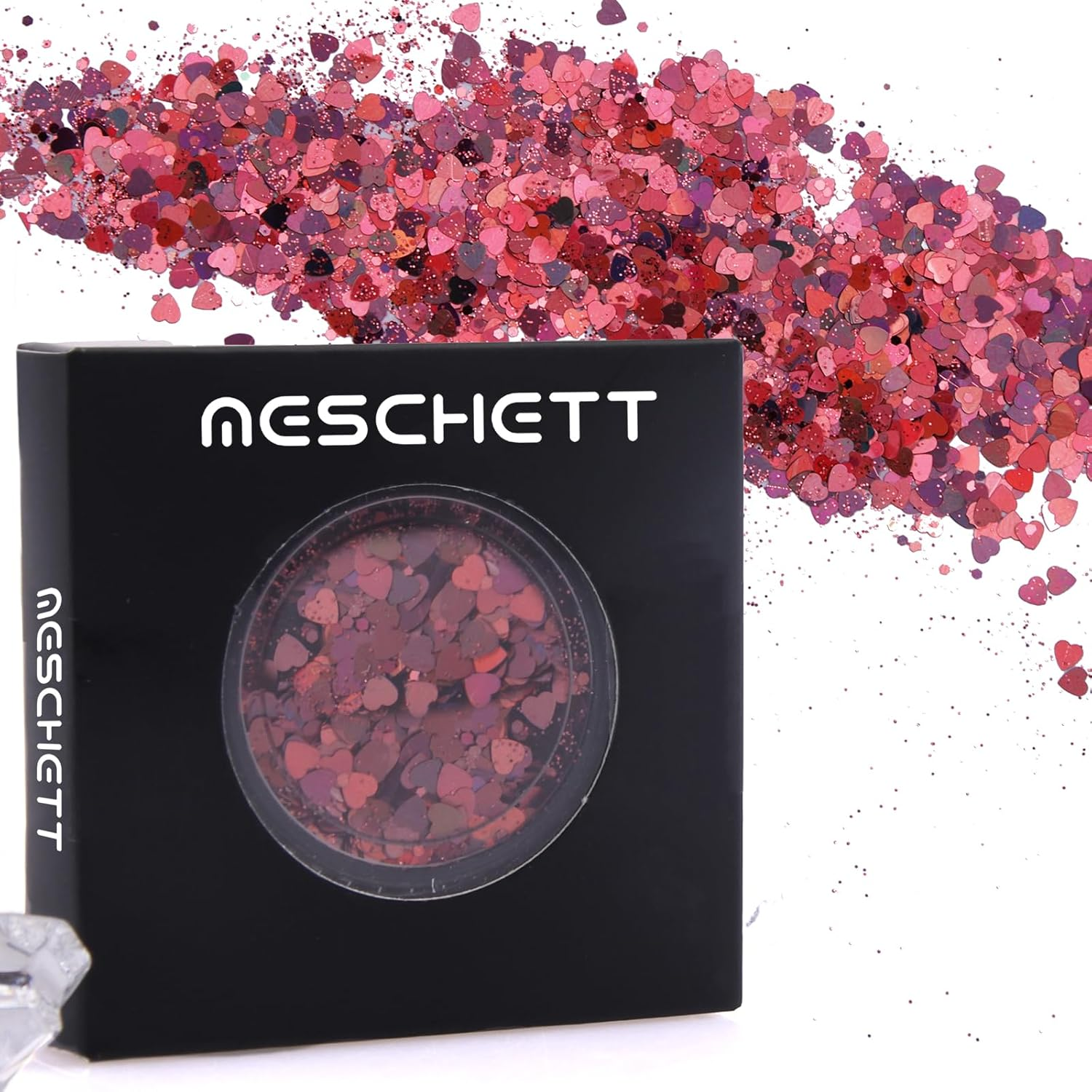 Holographic Body Glitter,Unicorn Chunky Glitter Festival Cosmetic Glitter Sequins for Face Body Hair Eyeshadow Lip Nails Art DIY Crafting