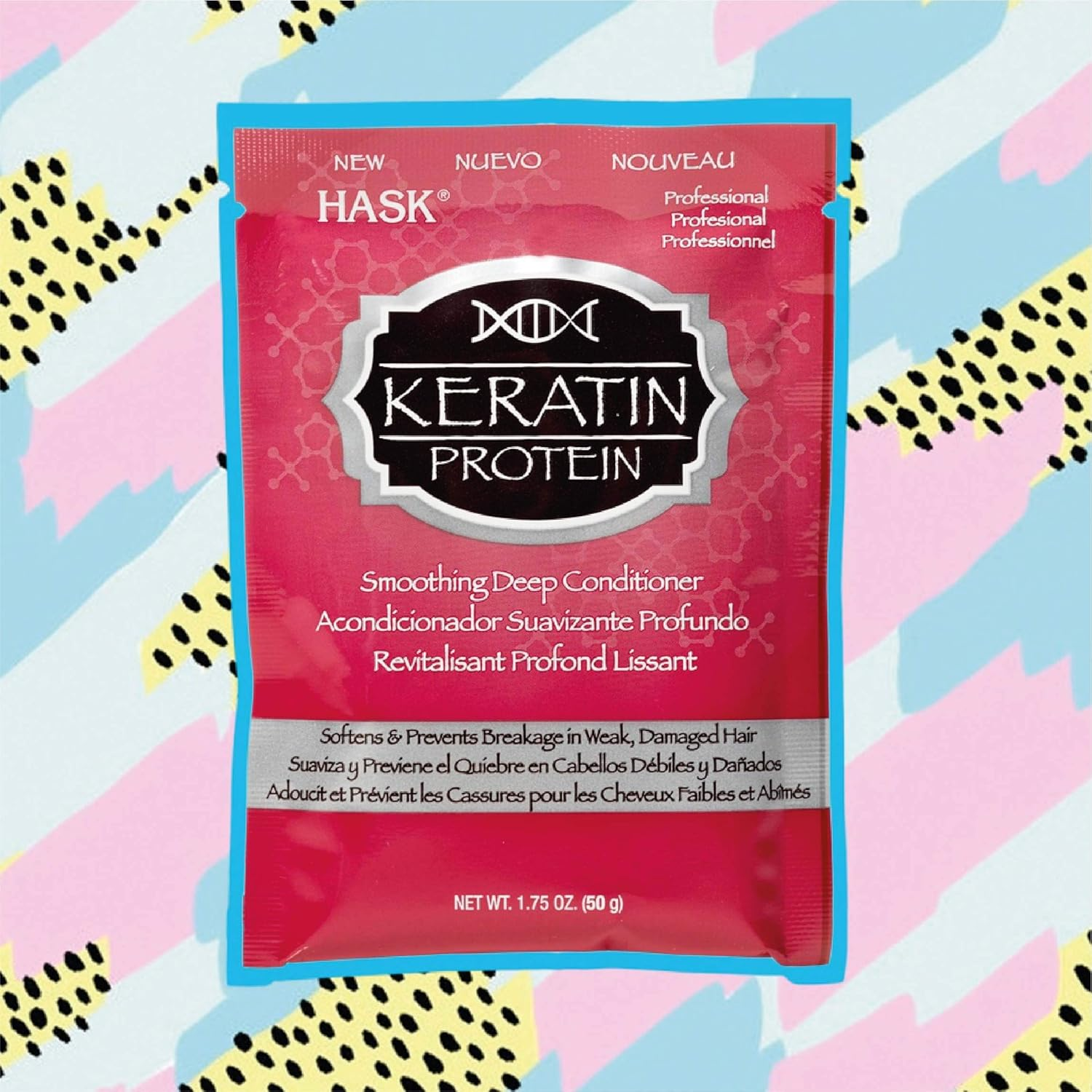 Hask Keratin Protein Deep Conditioning Hair Treatment 1.75 Oz (Pack of 6) image number 6