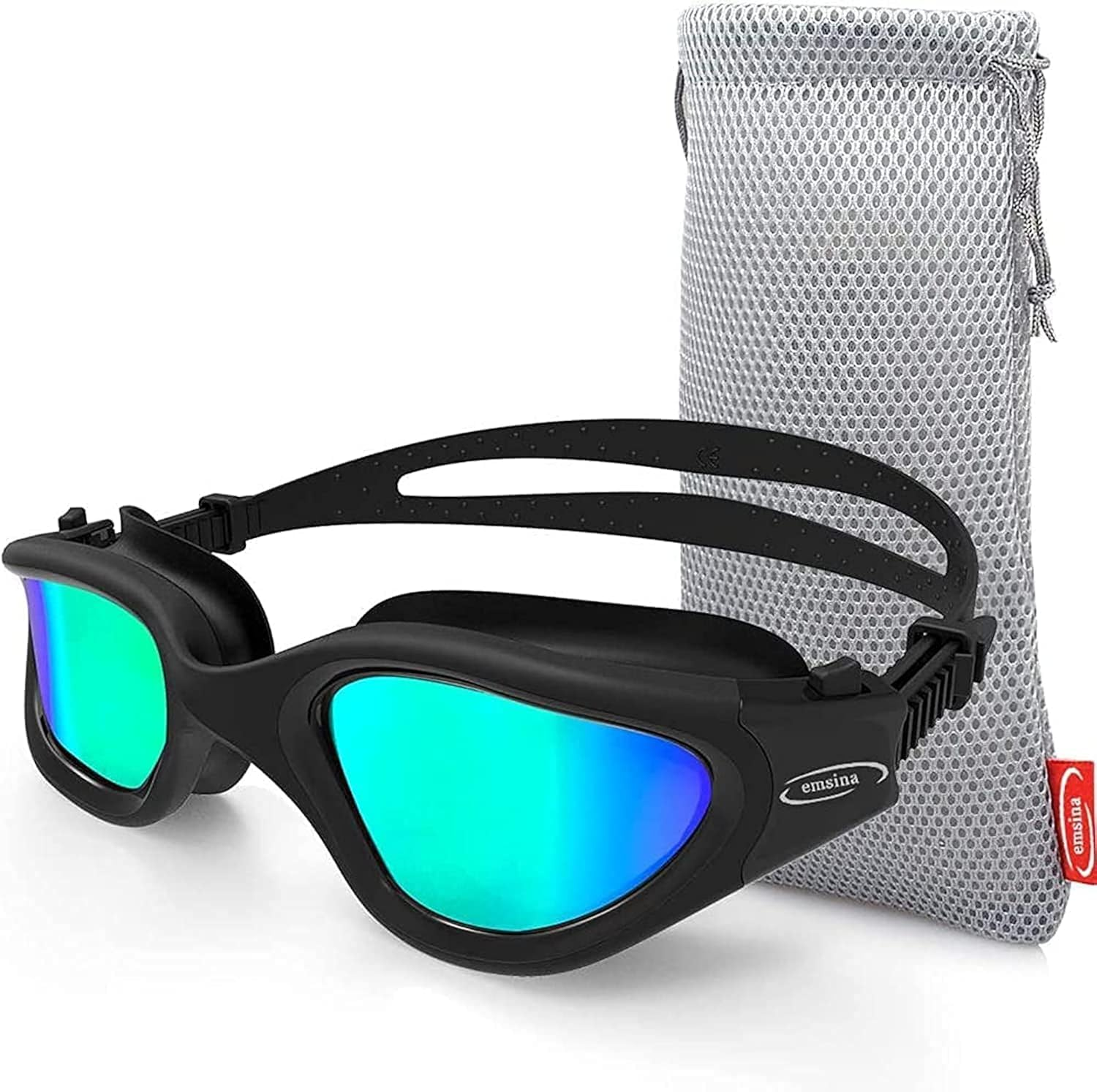 Swim Goggles, Polarized Swimming Goggles Anti-Fog for Adult Men Women