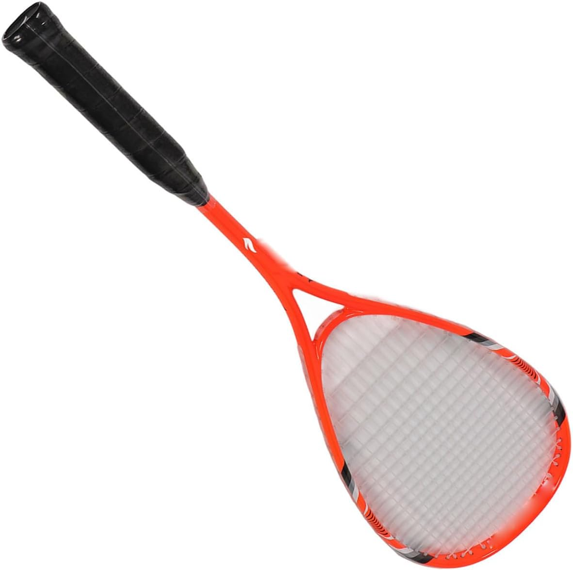 Squash Racket, Carbon Aluminium Alloy Integrated Lightweight Sports Beginner Squash Racket Set for Gym School Playgrounds image number 2