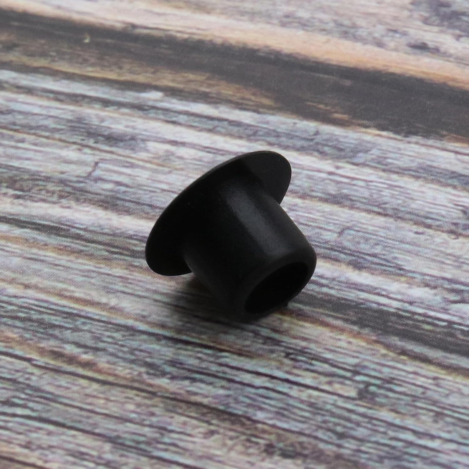 SING F LTD 50Pcs Drill Hole Cover Caps 10Mm Hole Plugs Push-In Type Hole Drilling Cover Plugs Blanking End Caps for Wardrobes Cupboards Cabinets Shelves Bookcase Furniture image number 3