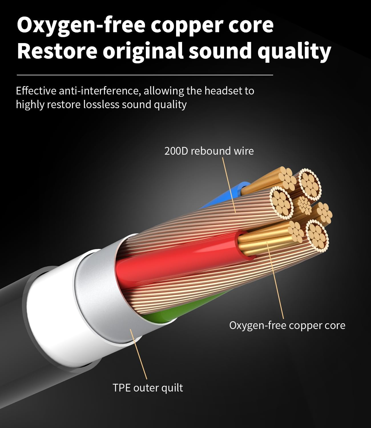 3.5 Mm Jack Headphones with Microphone 1.2 M Cable (Pack of 2) for Headset Wired In-Ear Earphones Cable Headphones Phone Headphone Connection PC Compatible with Samsung Galaxy S6 Edge + S7 Active S10+ image number 1