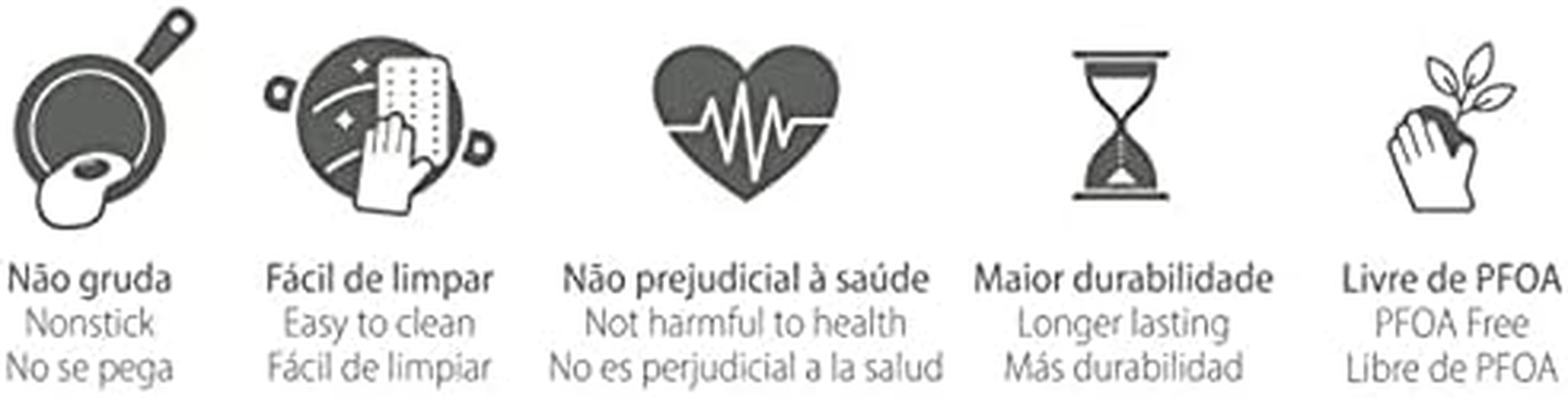 Tramontina 20273/610 TRAMONTINA 20273/610 Cuscusera Non-Stick Aluminum Pot with Glass Lid Trim, 0.8 L (Fluorine Coated) with Hot Water Kettle, Lightweight, Non-Stick, Dishwasher Safe, for Gas Fire image number 3