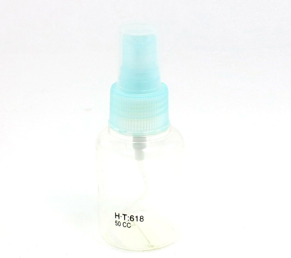 Ruilogod TRAVLE SIZE 50 CC Liquid Plastic Cylinder Light Blue Spray Bottle (Id: Ea8 297 777 3D8 0Eb