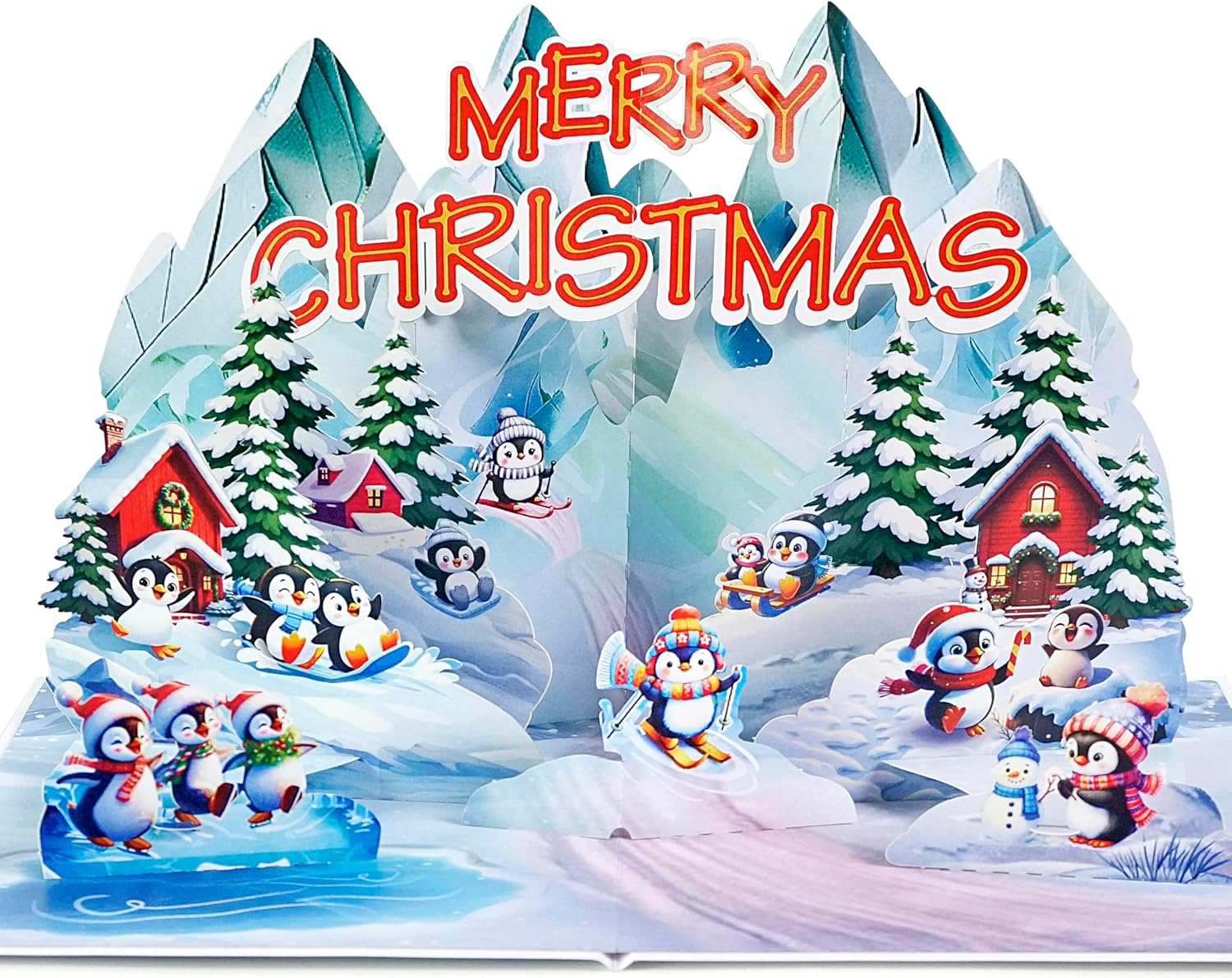CUTPOPUP Holy Night, Christmas Card Pop Up, 3D Xmas, Merry Christmas, New Year, Holiday Greeting Card (Holy Night) CN295AU1520