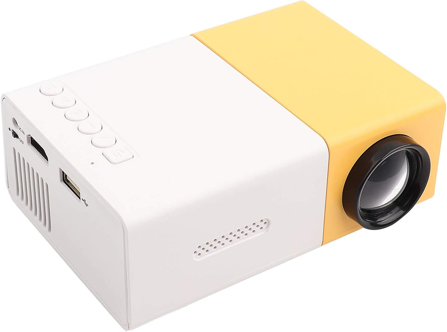 Home Theater, 5 X 3.2 X 1.9In Portable Practical Mini Projector, for Camping(U.S. Standard (110V-240V)) image number 2