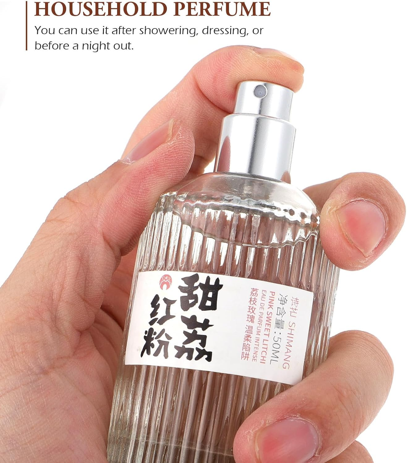 PLAFOPE Japanese Style Fresh Perfume 50Ml Portable Fragrance for Women Men Light Scent Travel Daily Use