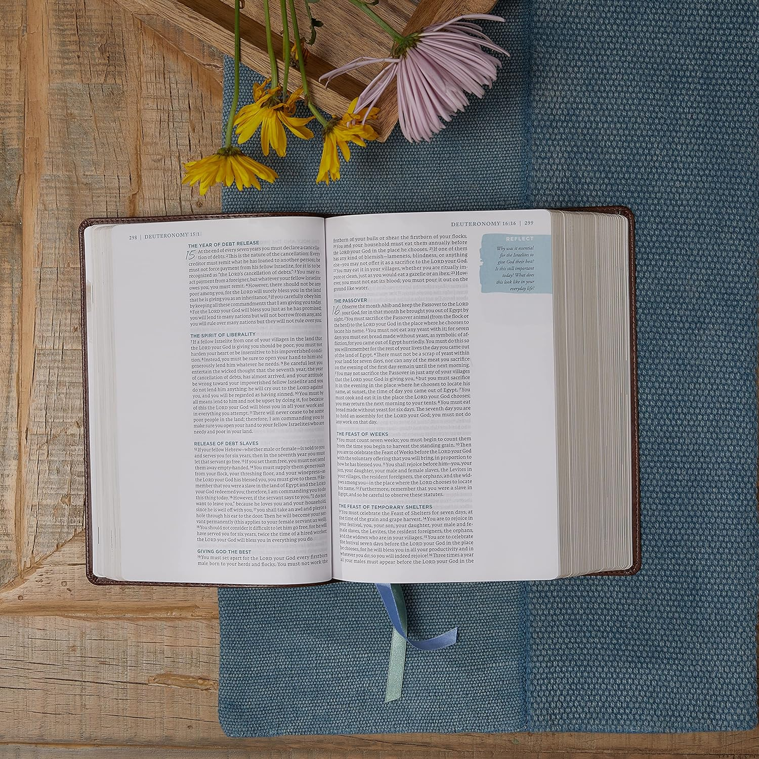 NET Young Women Love God Greatly Comfort Print [Brown]: a Soap Method Study Bible image number 6