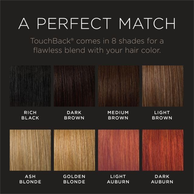 Touchback PRO Gray Root Touch up Marker Applicator - Real Hair Color (Medium Brown) image number 6